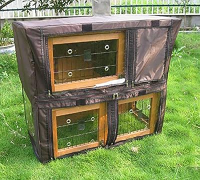 Bunny Business BB-36-DDU Rabbit Hutch Cover Insulated Water-Repellent