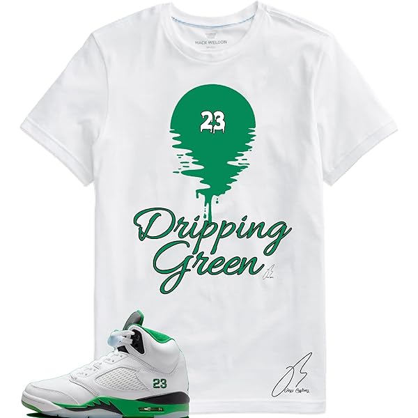 green and white jordan 13 outfit
