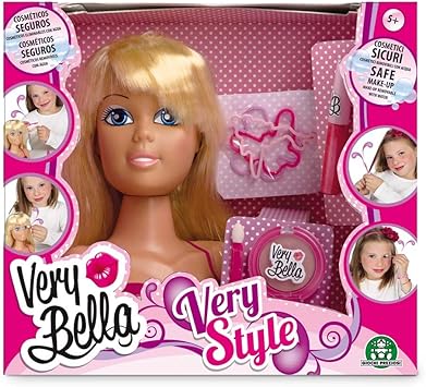 Very Bella - Busto para maquillaje con accesorios (Giochi Preziosi 19915): Amazon.es: Juguetes y juegos