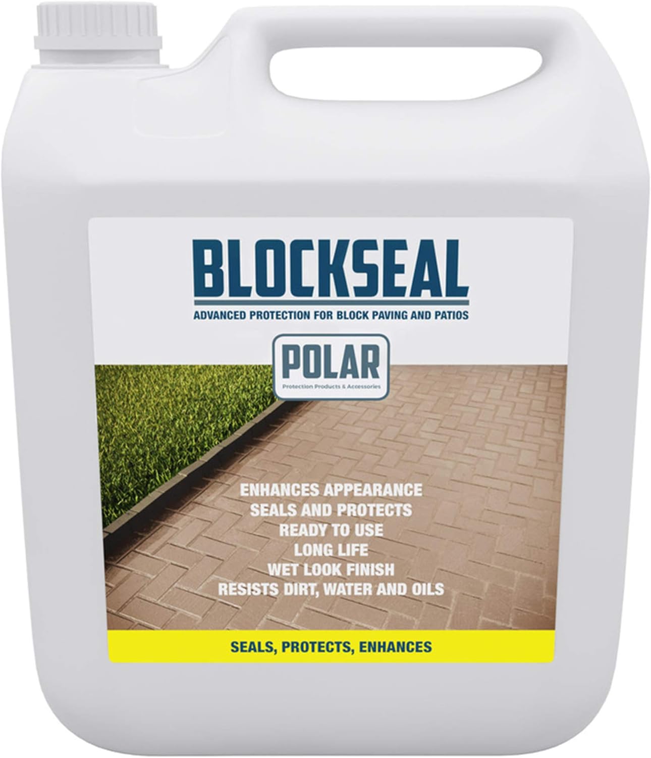 Polar Premium Patio And Paving Block Sealer Wet Look Finish 5
