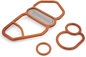 K-MOTOR PERFORMANCE VTEC Solenoid Gasket Compatible with Honda-Acura Integra Civic Prelude D15 D16z6 B16 B18 H22 - Replacement for The Spool Valve Assembly