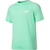 Willit Men's Rashguard Swim Shirt Short Sleeve UPF 50+ Sun Protection SPF Quick Dry Water Shirt