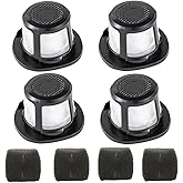 PURexpert Replacement Reusable Filter Kit for Bissell Adapt Ion Stick Vacuum Filter and PowerLifter Ion Pet Filter and Featherweight XRT Stick Vacuum and Readyclean Cordless Stick Vac (4 Pack)