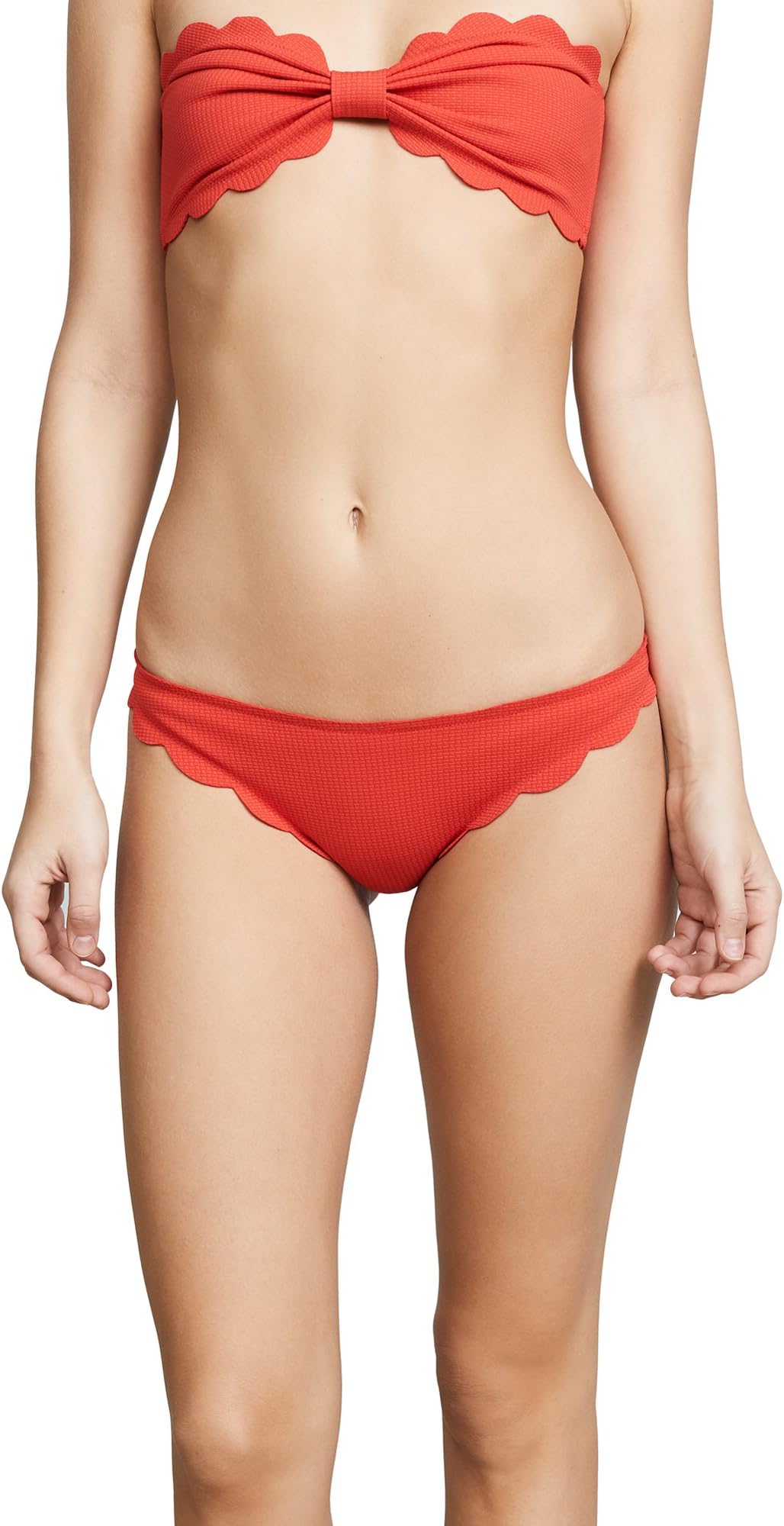 Marysia Swim Women's Broadway Scallop Bikini Bottoms