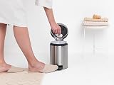Brabantia newIcon Pedal Bin 3 L Matt Steel Fingerprint Proof view 7