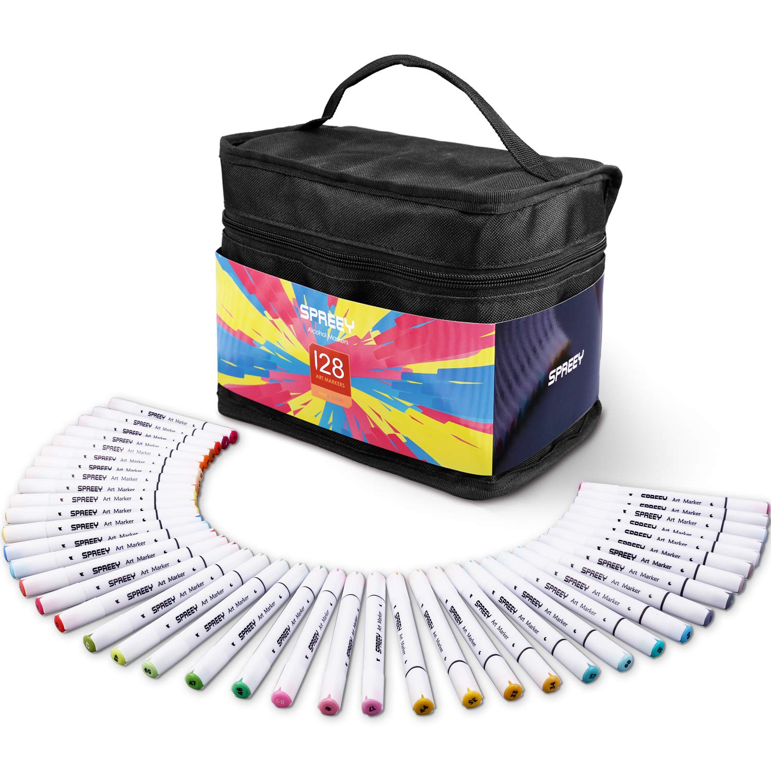 Ink Made In Japan Double Tipped Sketch Markers For Beginners Students And Hobby Artists For Sketching Spreey Permanent Alcohol Markers With Storage Gift Box Adult Coloring And Illustration Display Booths