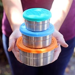 Ecolunchbox Seal Cup Trio 3-Piece Nesting Stainless