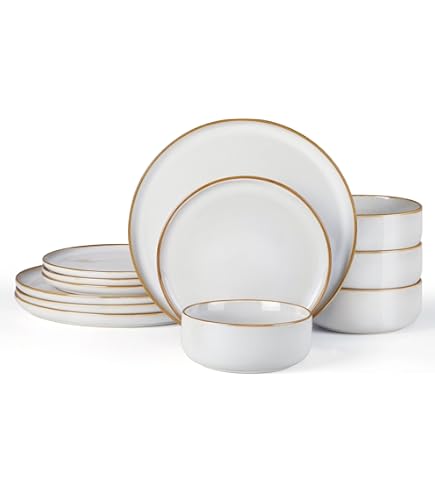 Godinger Gatherings 12 Piece Dinnerware Set: Elegant Dining 2 Godinger Gatherings 12 Piece Dinnerware Set: Elegant Dining