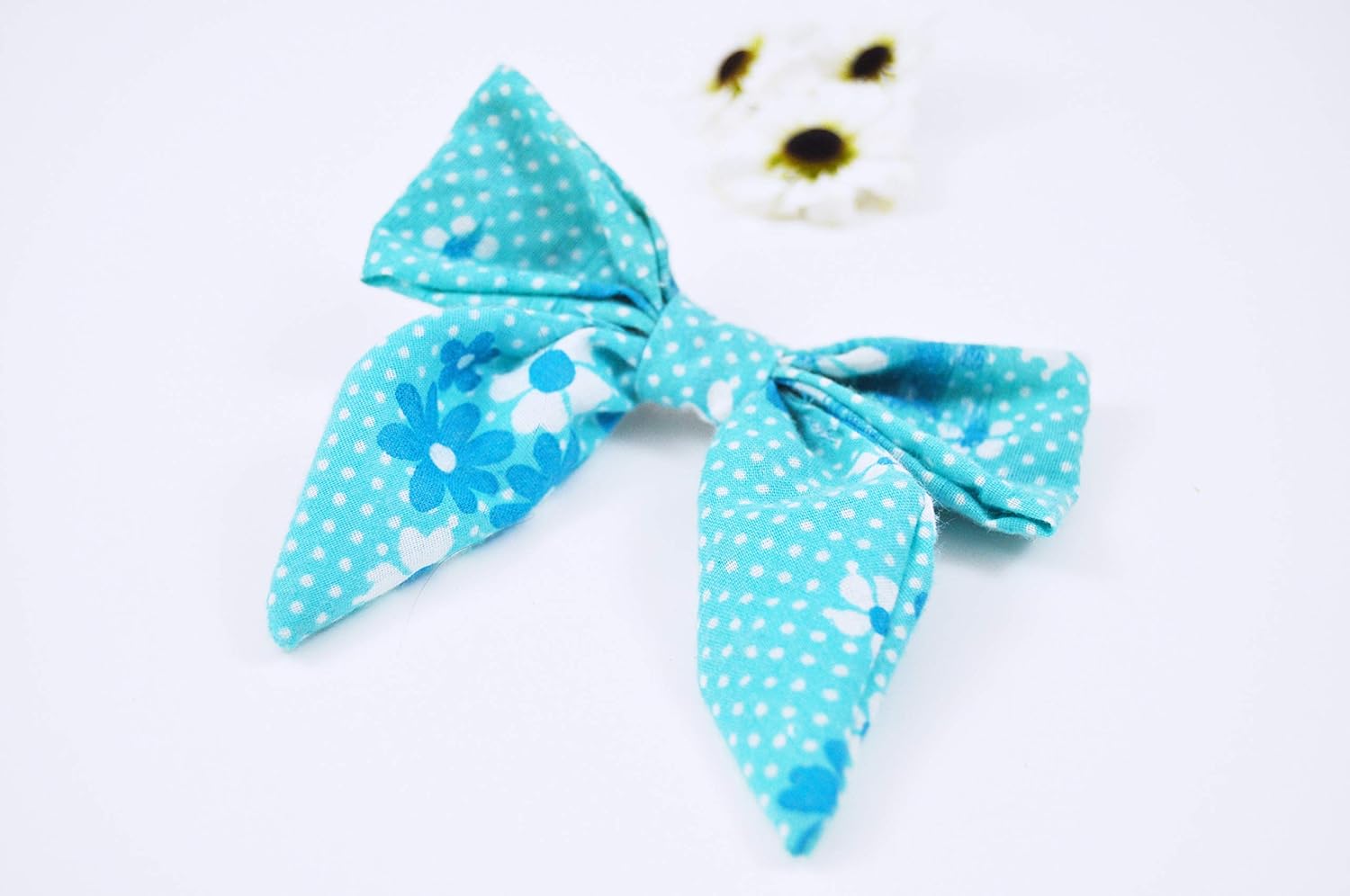 blue baby bow