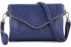 imentha Small Womens Leather Satchel Crossbody Shoulder Messenger Bag Clutch Purse Handbag