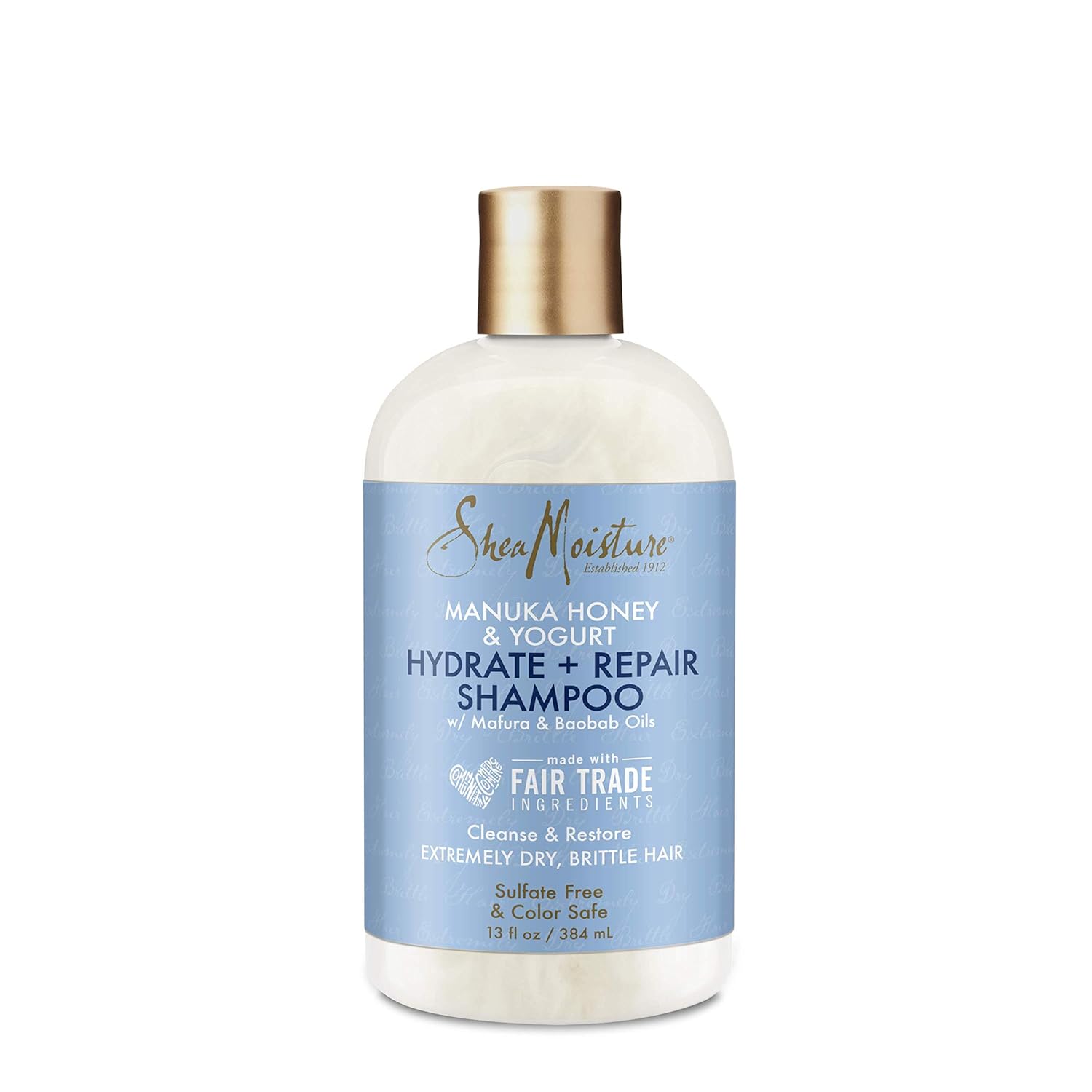 Amazon Com Sheamoisture Hydrate Repair Moisture Shampoo For Damaged Hair Manuka Honey Moisturizing With Shea Butter 13 Oz Beauty