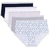 Tommy Hilfiger womens Classic Cotton Brief Underwear With Logo Waistband 5-pack