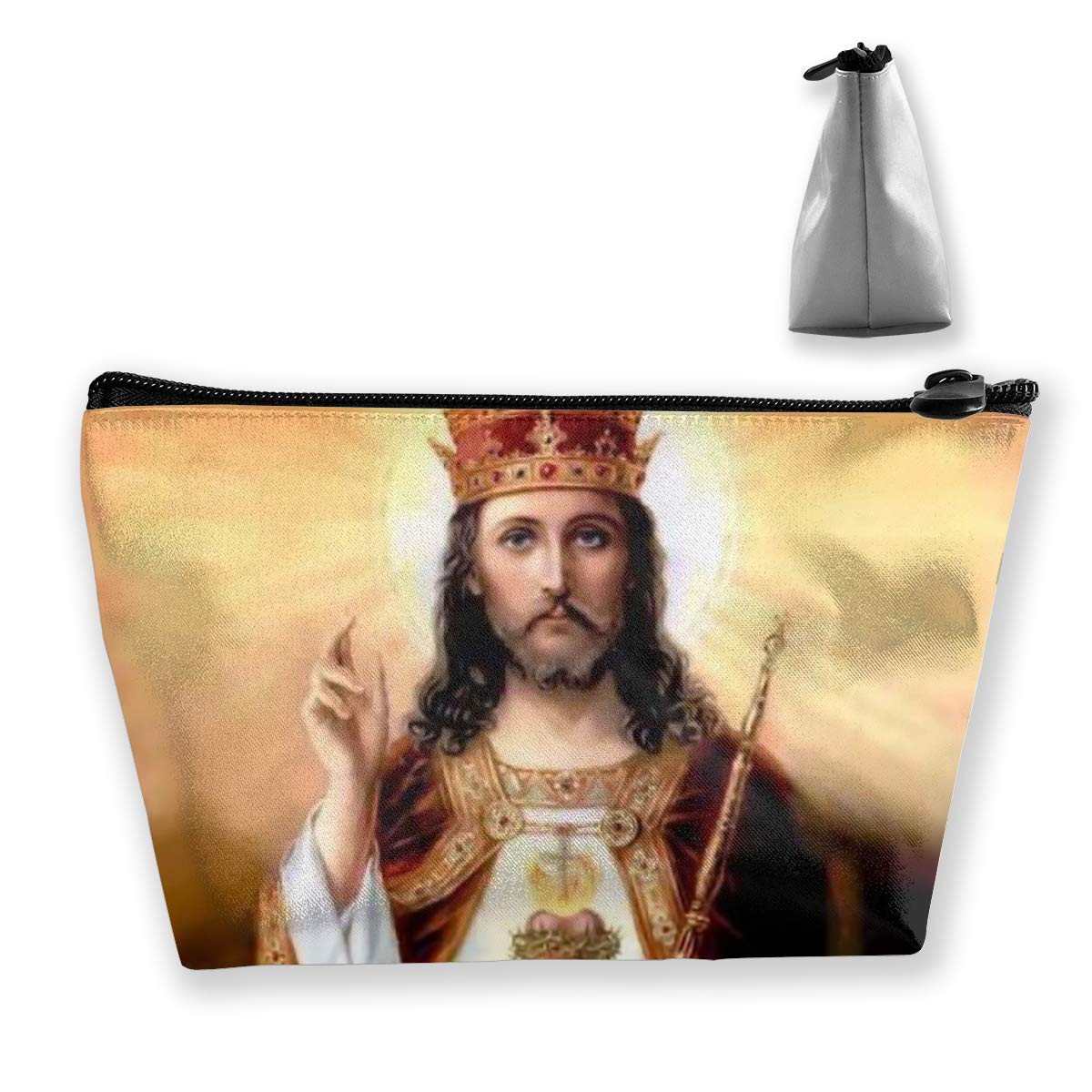Catholic Jesus Pictures Cosmetic Bag for Women
