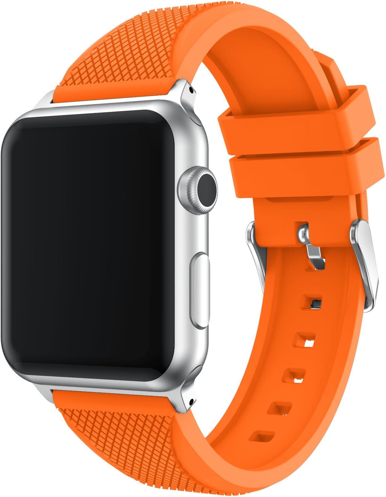 Compatible with iWatch Band 38mm 40mm 42mm 44mm, Silicone Strap Bands for iWatch Series 4 3 2 1