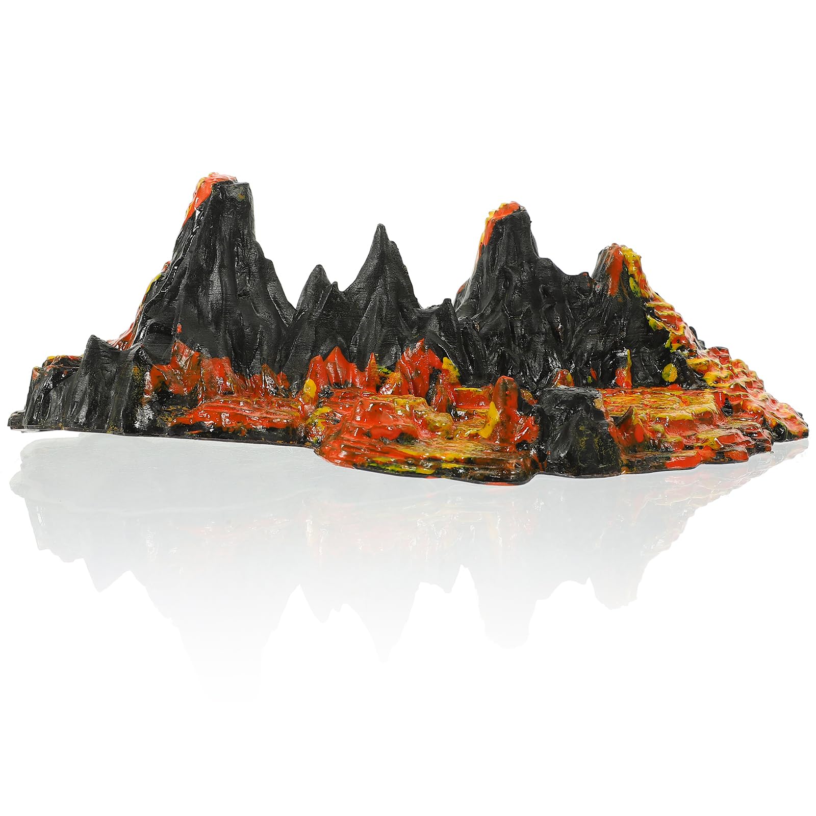 FOYTOKI 2pcs Simulation Volcano Models Fake Volcano Toy for Artificial Landscape Decorations for Home and Office Compact Design for Creative Play and Decor