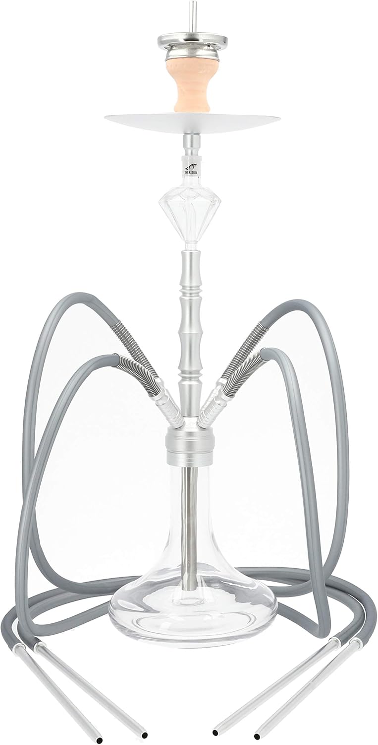 Smokezilla® MINYA 4S Aluminium Shisha Set 86cm Komplettset Kaminkopf