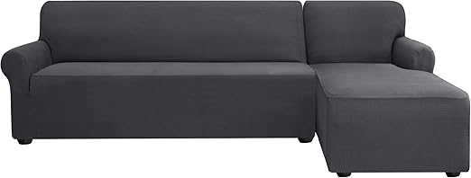 Amazon De Subrtex Sofabezug L Form Stretch Sofahusse Ecksofa Elastisch Antirutsch Eckcouch Uberwurf
