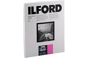 Ilford Multigrade IV RC Deluxe Resin Coated VC Variable Contrast - Black and White Enlarging Paper, 8x10 Inches, 25 Sheets, G