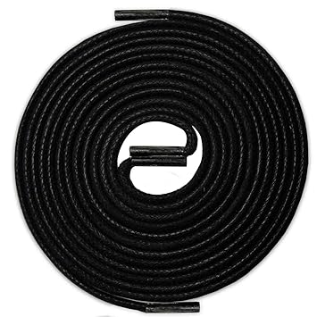 LACCICO Schnürsenkel | rund reißfest gewachst | 45-180 cm & Ø 2mm