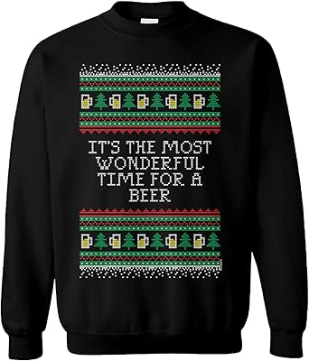 it's the most wonderful time for a beer sweater