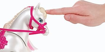 barbie train and ride horse