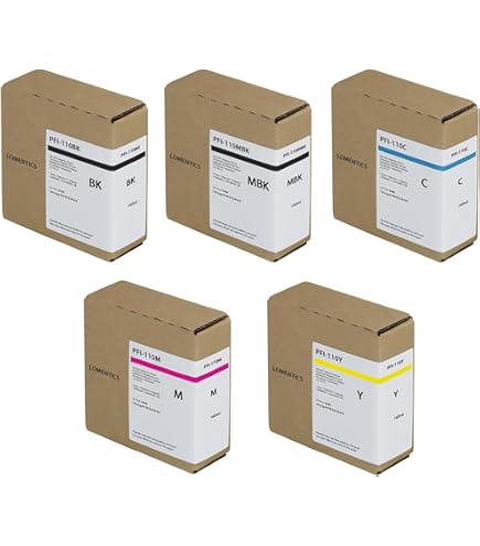 Canon PFI-110 インクカートリッジ 3色セット Canon PFI-110 Ink Tank Set | BlueDogInk.com