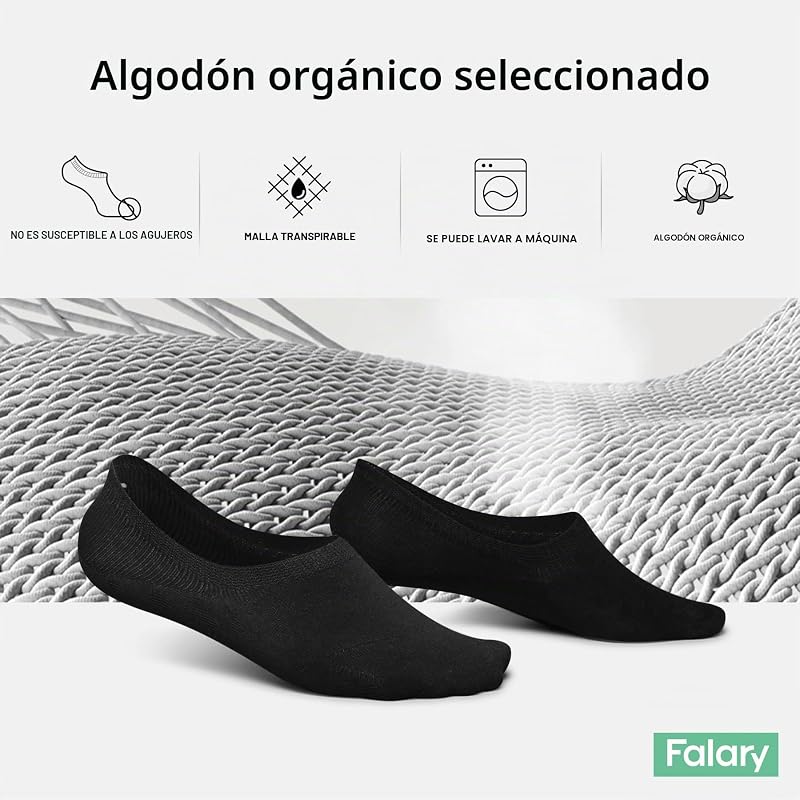 Meias Masculinas Femininas 10 Pares Curtos Meias Invisíveis Tornozelo Algodão Silicone Antiderrapante Preto de Verão-3942 — foto 4 de 7