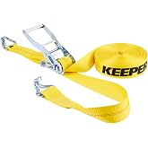 Keeper - 2&rdquo; x 40' Hay Baler Heavy Duty Ratchet Tie-Down - 3,333 lbs. Working Load Limit