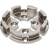 BMTURNING BMT-JS70N 70mm Dovetail Jaws for Woodturning Lathe Chucks, Extended and reverse dovetails handle both bowls and spindle workpieces, Compatible with Super NOVA 2, G3.
