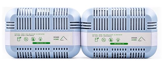 Ryher Absorbe y Elimina olores del frigorífico - Ambientador y ...