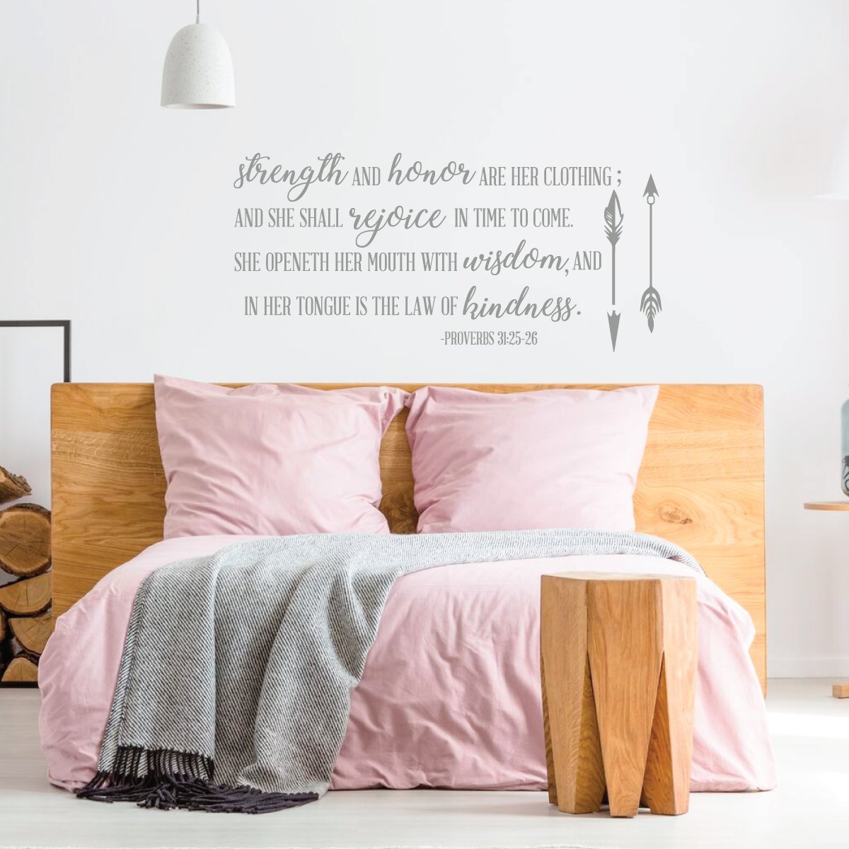 Christian Wall Decals for Women Proverbs