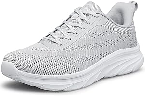 BNV Women's Running Shoes Lightweight Slip On Walking Tennis Workout Shoes