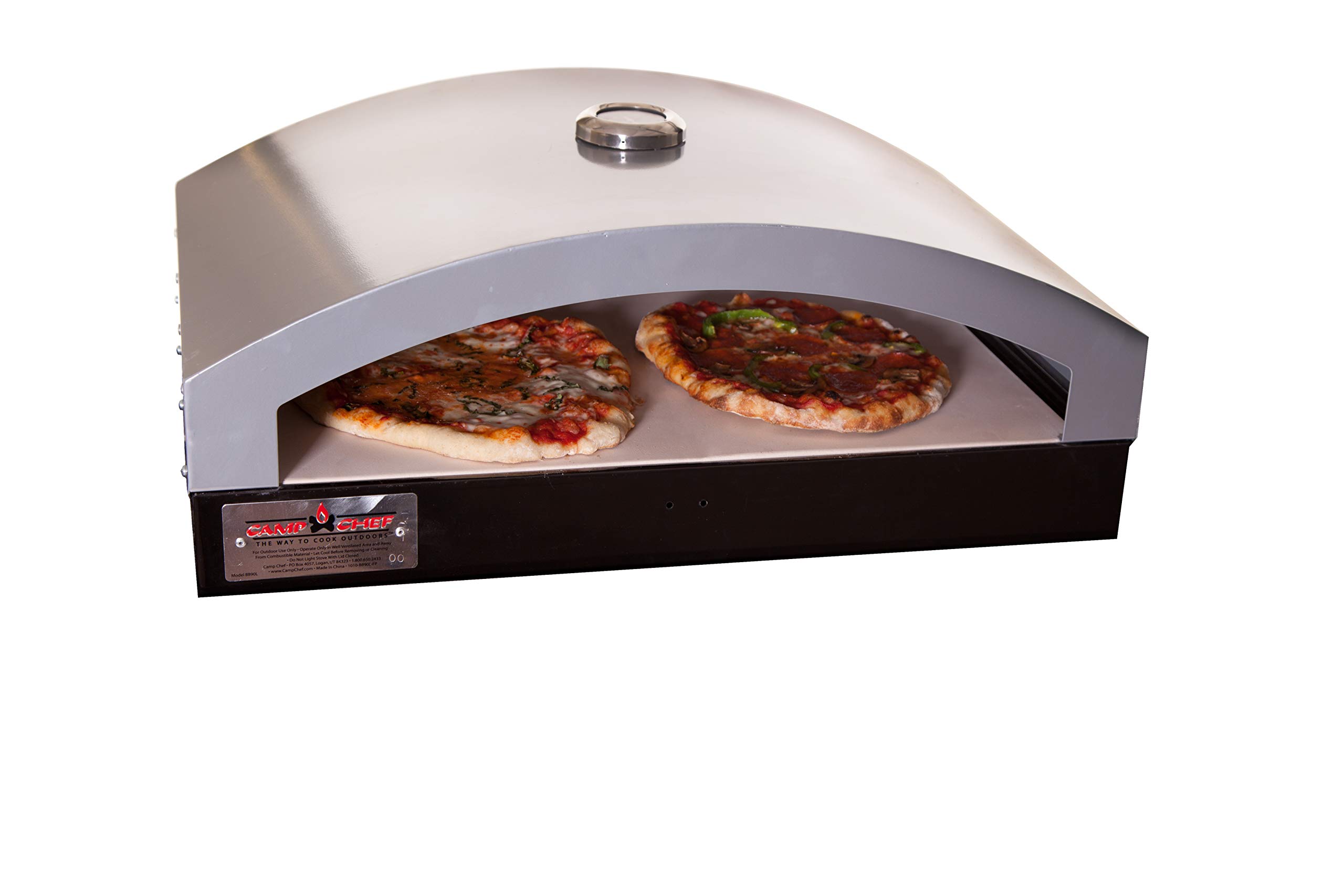 Camp Chef Artisan Outdoor Pizza Oven, 16" Two Burner