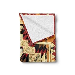 Ambesonne Arrow Throw Blanket, Inspired Pattern