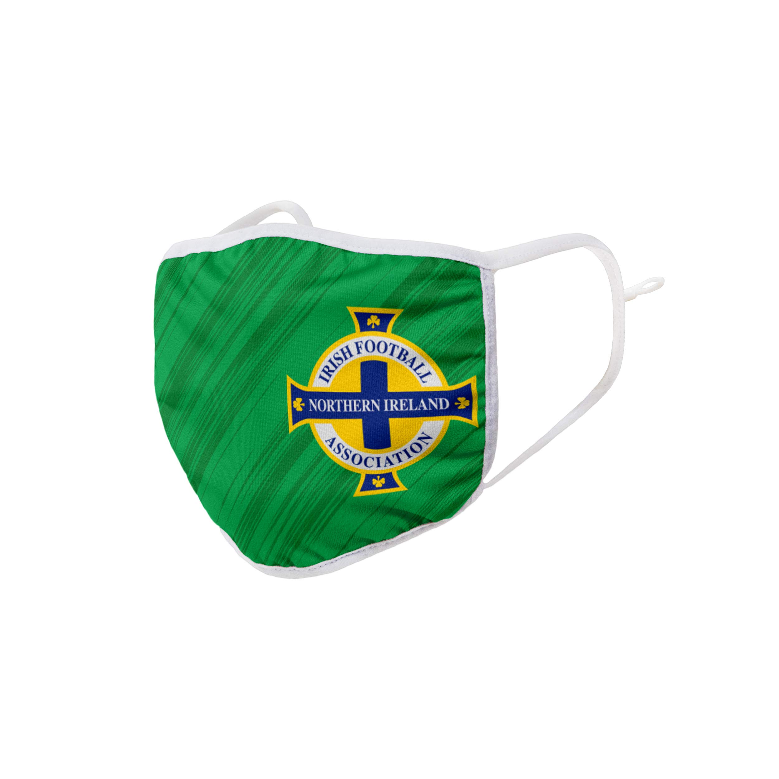 Forever Collectibles UK NORTHERN IRELAND IFA ADJUSTABLE 2020-21 HOME KIT FACE COVERINGS WH