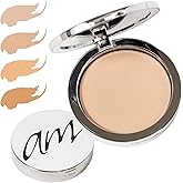 Advanced Mineral Makeup 4-in-1 Pressed Foundation Powder with Natural SPF, Concealer & Finishing for Medium to Full Coverage Foundation, Mineral-Based (Taylor, .35 oz)