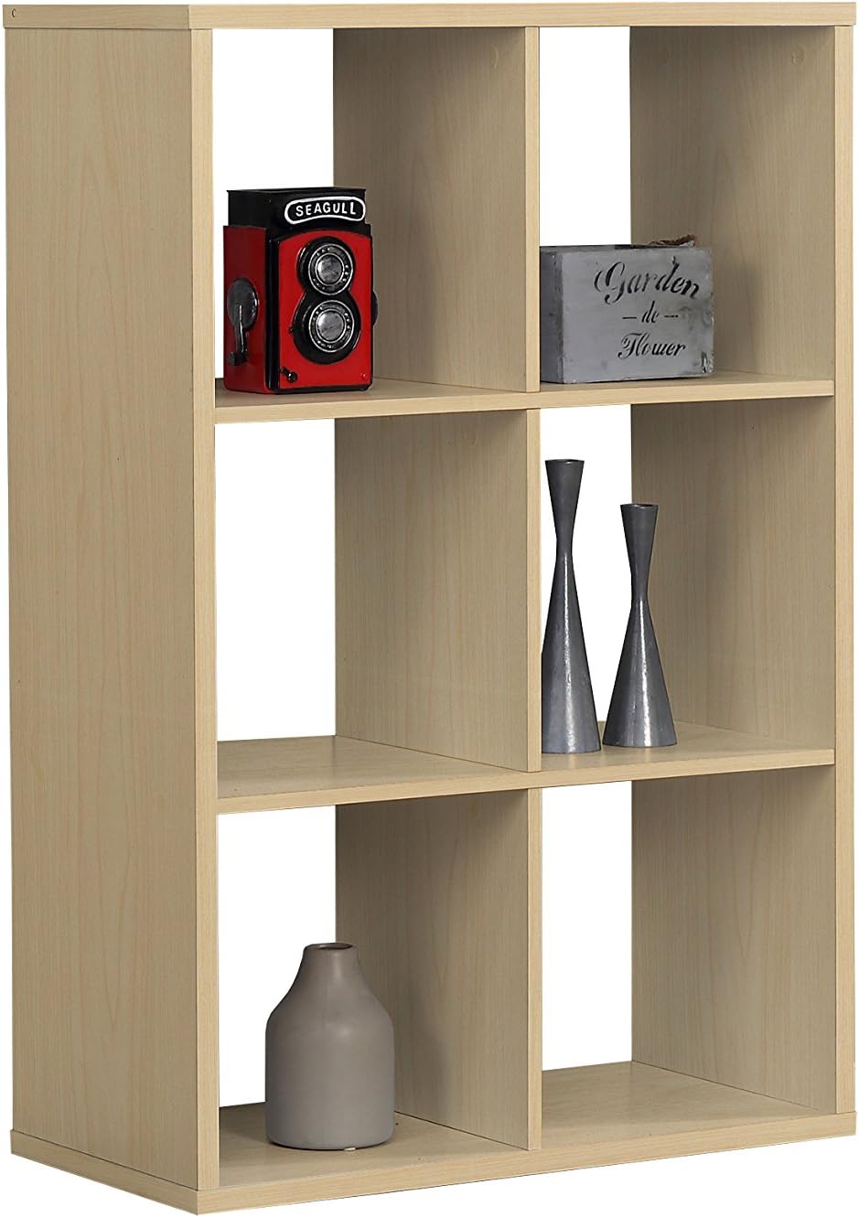 Birlea Cube 6 Shelf Storage Unit, Wood, Beech Amazon.co.uk Kitchen & Home
