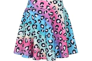 JESKIDS Pleated Skirts Girls' Tennis Skirts Golf Skort Athletic Dance Running School Sport Skirts with Shorts