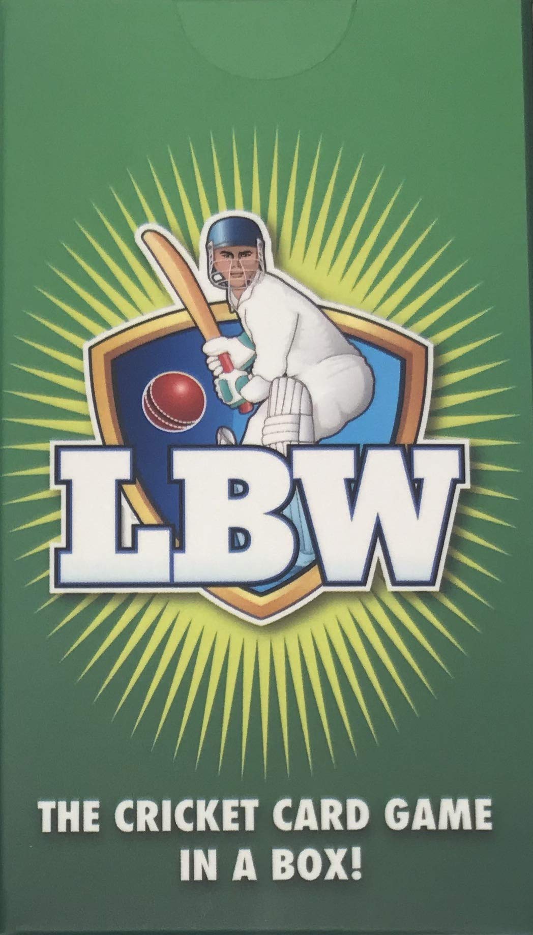 LBW Cricket Card Game With Two Dice - Gift for All Ages