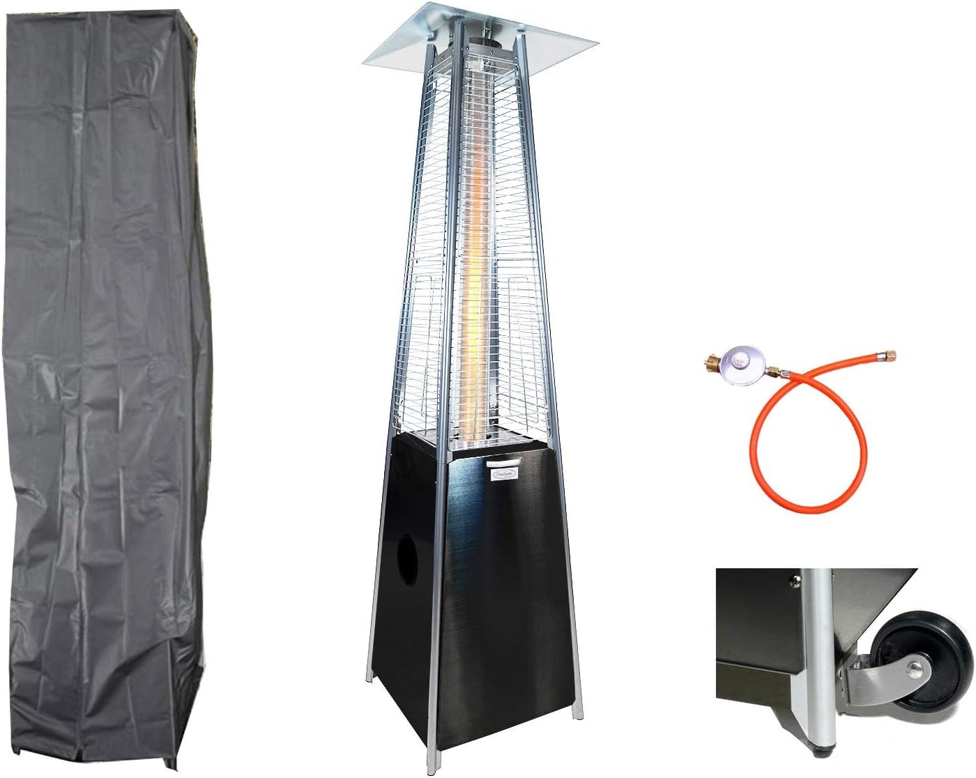 Gas-Pyramiden-Heizungsabdeckung - Reißfest & Winddicht Für Terrassenheizungen