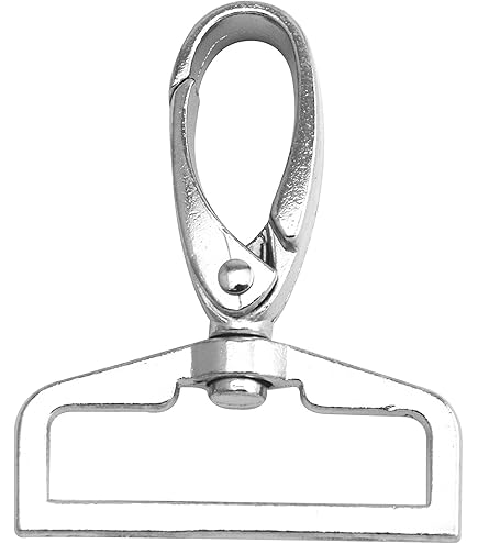 Wuuycoky Lot De 50 Petits Mousquetons Pivotants Avec Anneau