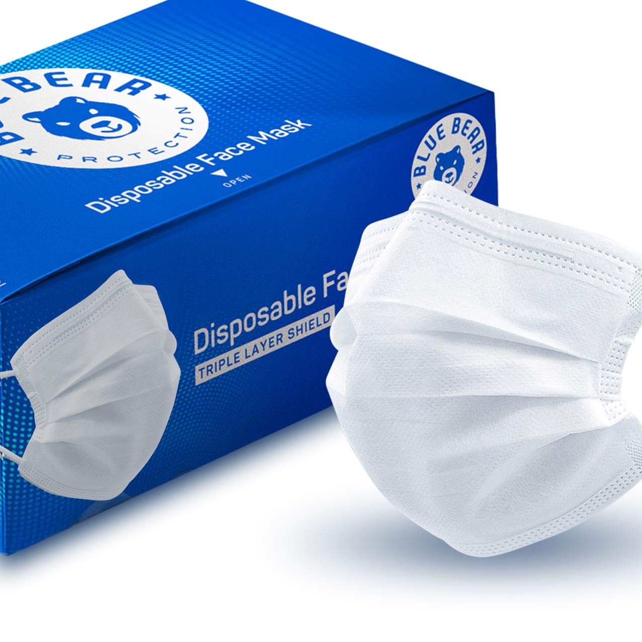 Blue Bear Protection (50 pcs, White) Amazon.in Toys & Games