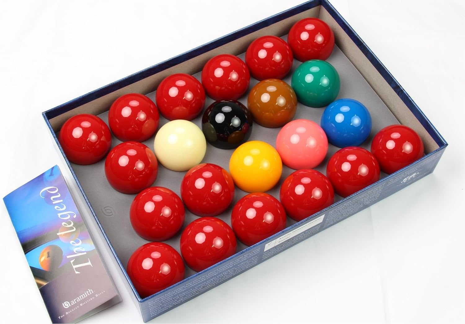 Aramith Snooker Tournament TV - Golf Ball Set, 52.4 mm, 2 1/6" - Image 5