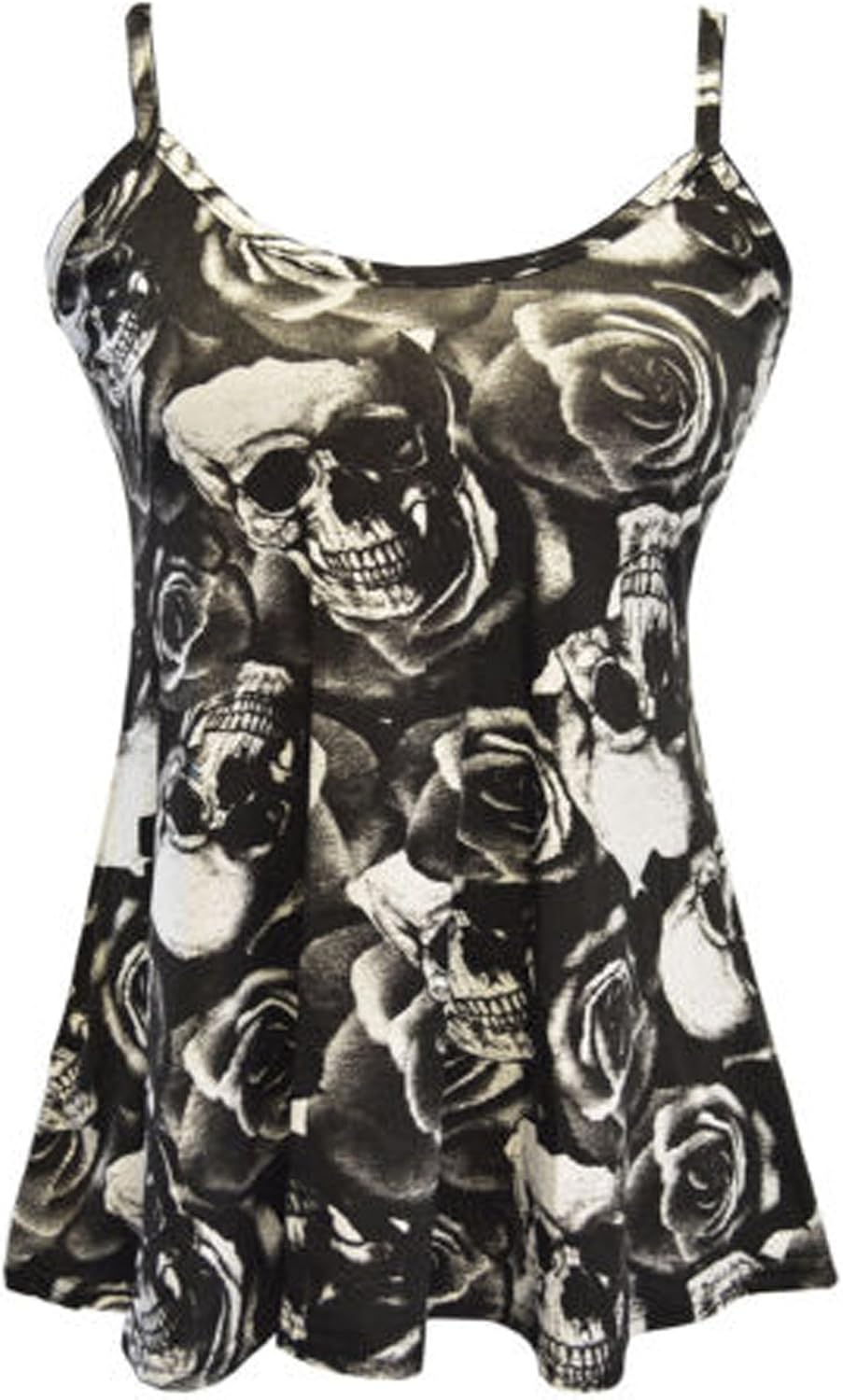 skull vest top womens