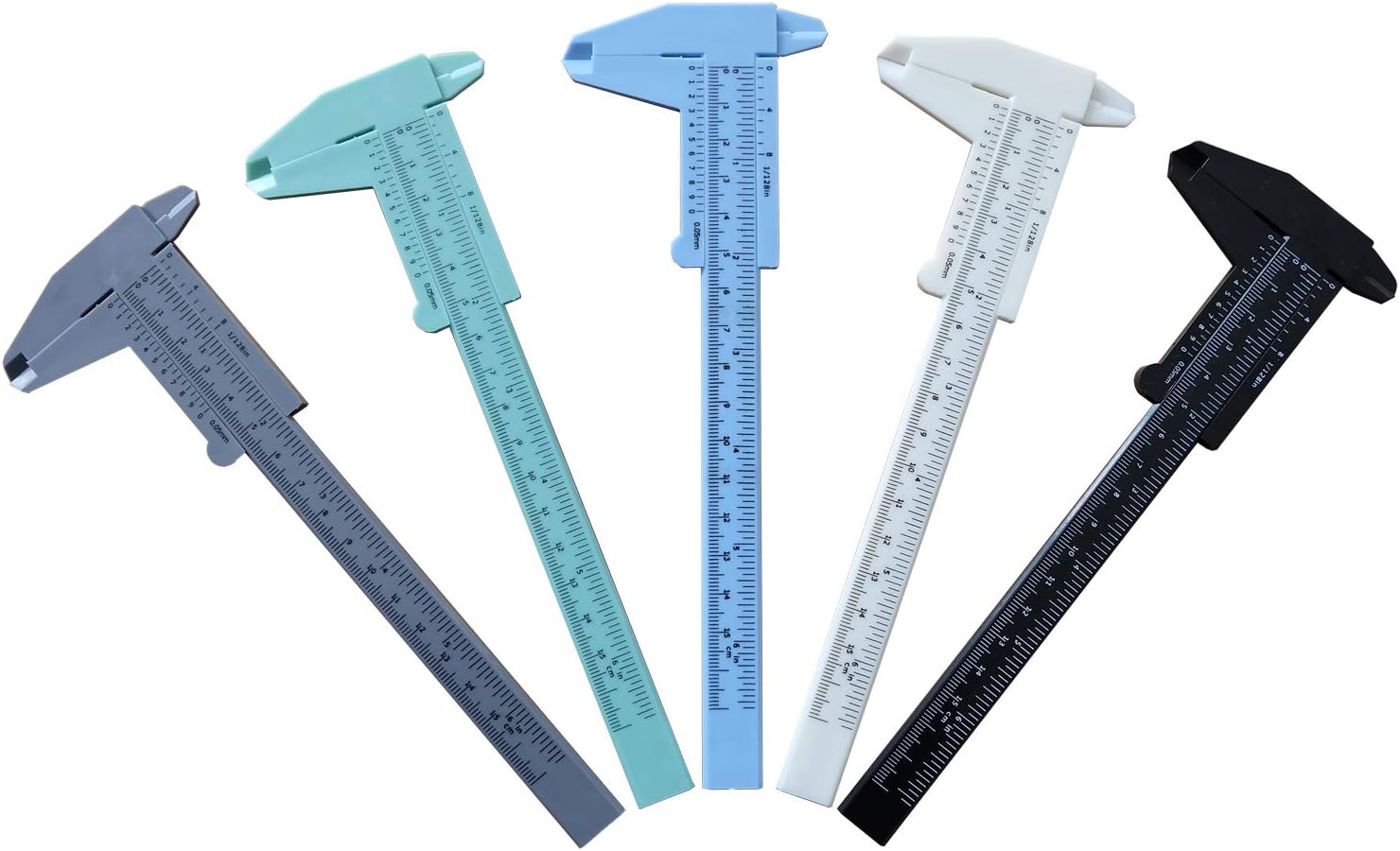 Caliper Measuring Tool,Plastic Vernier Caliper 6Inch 150mm