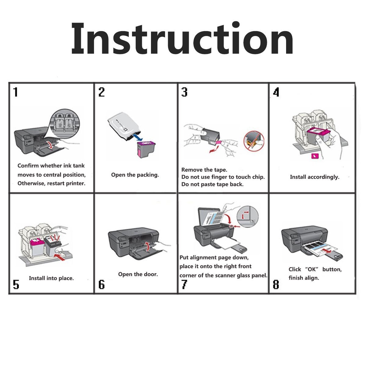 ... Color) for Lexmark 36XL 37XL Ink Cartridge High Yield High Capacity  Show Ink Level 18C2130 18C2140 for Lexmark Z2420 X3650 X4650 X6675: Office  Products