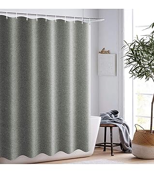 Rideau De Douche Noir Et Gris Gris Et Noir De Rideau