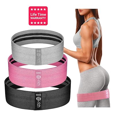 Te-Rich Fabric Resistance Loop Exercise Bands Kuwait Ubuy