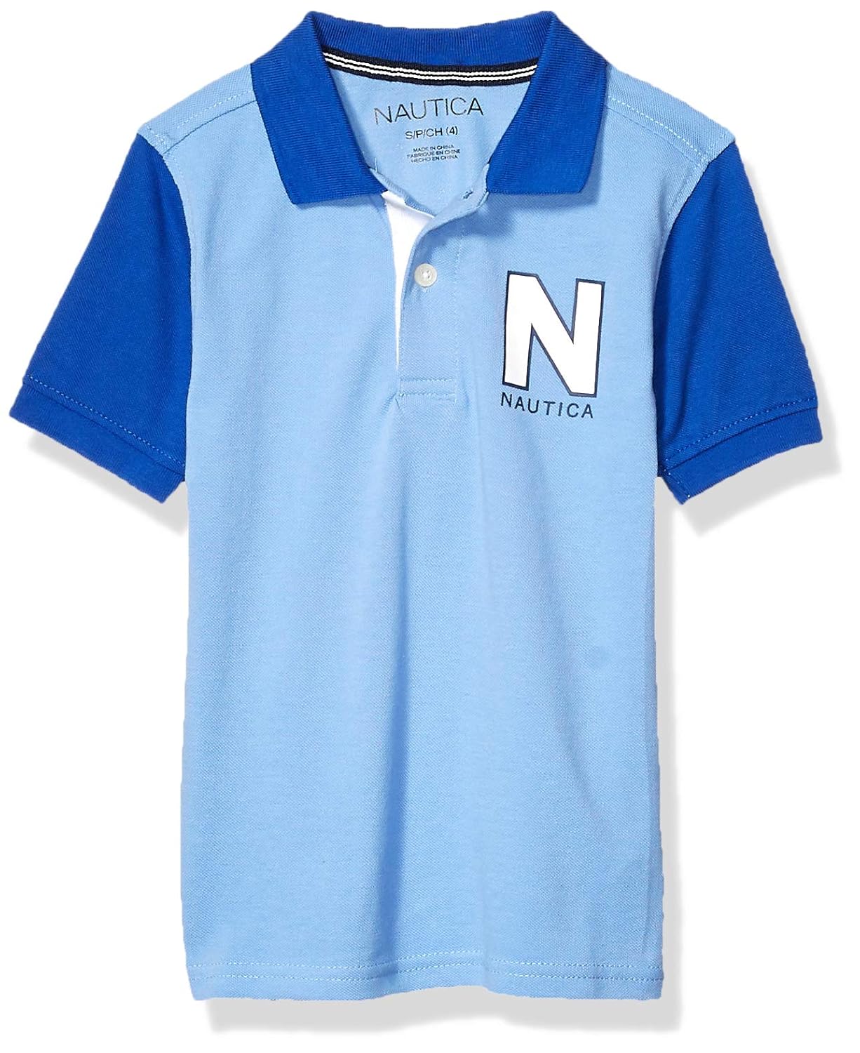 Nautica Boys Toddler Colorblock Polo Tops & Tees Clothing, Shoes & Jewelry
