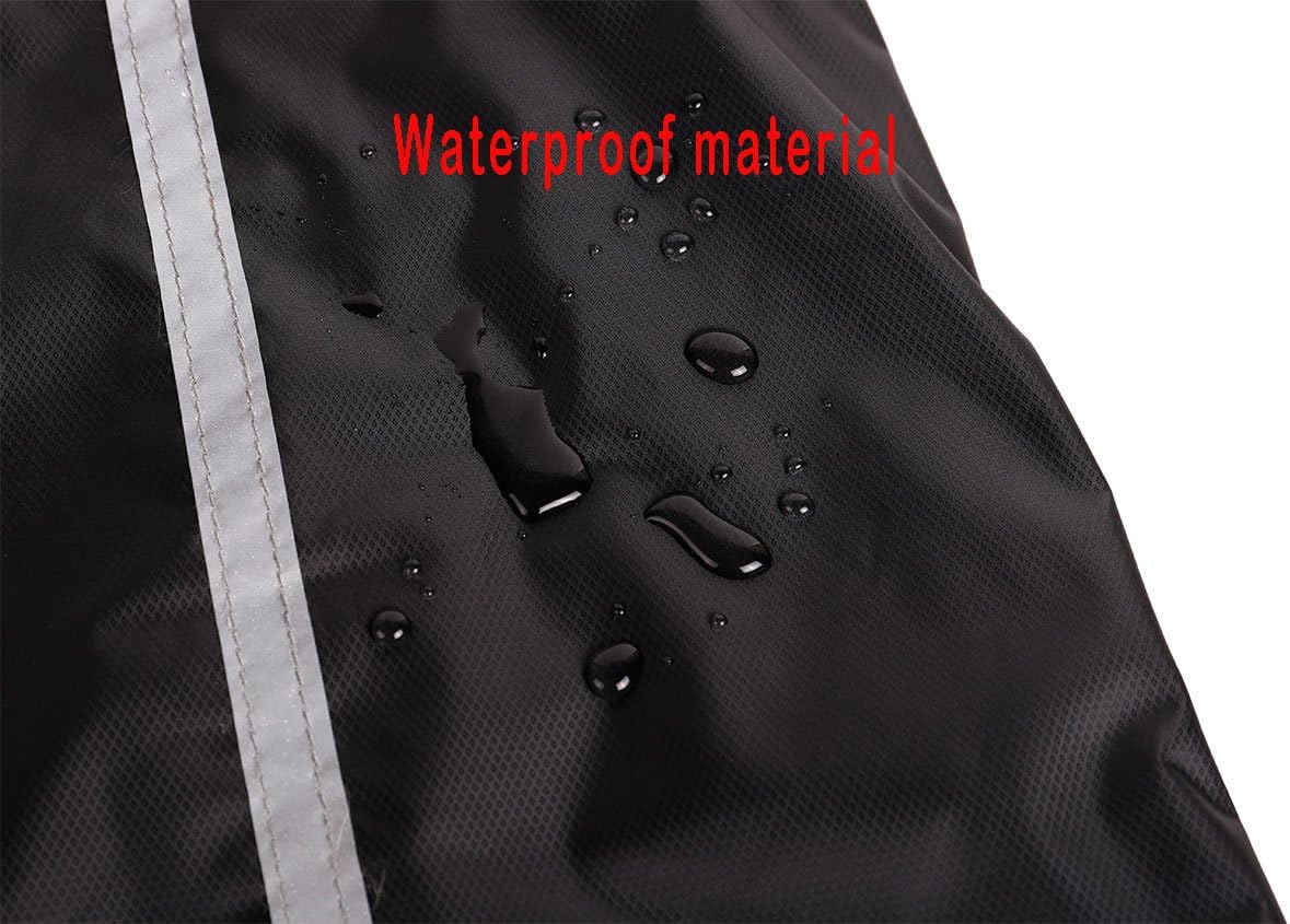 PETCEE Waterproof Dog Jacket Dog Winter Coat Dog Pet Vest for Cold Weather Dog Jacket for Medium Large Dogs with Lofty Collar-2 Layer (Black XL) : Kitchen & Dining
